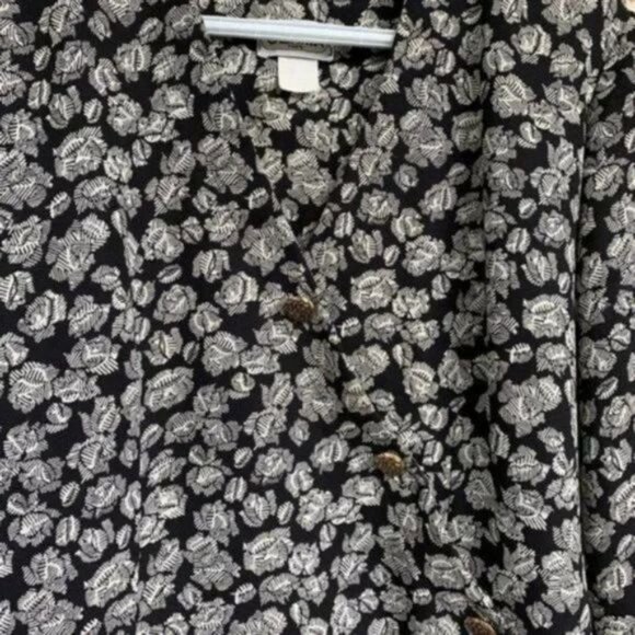 Vintage Paris luxury brand Ultima printed blazer Size M - Picture 7 of 10